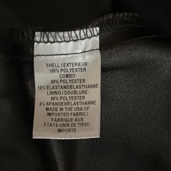 Milly Minis Luxury Dress Black and Gold Sequin Special Occasion Fit & Flare 12 - Picture 11 of 13